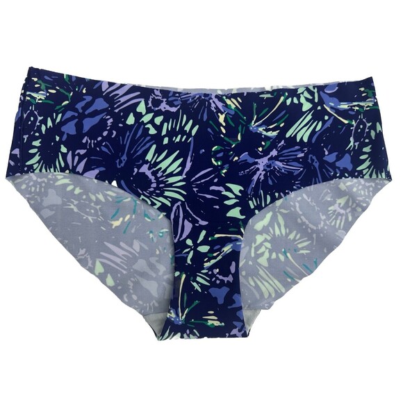 Under Armour Essential 4-Way Stretch No Show 3-Pack Hipster Panty Blue Size L NW - Picture 6 of 16